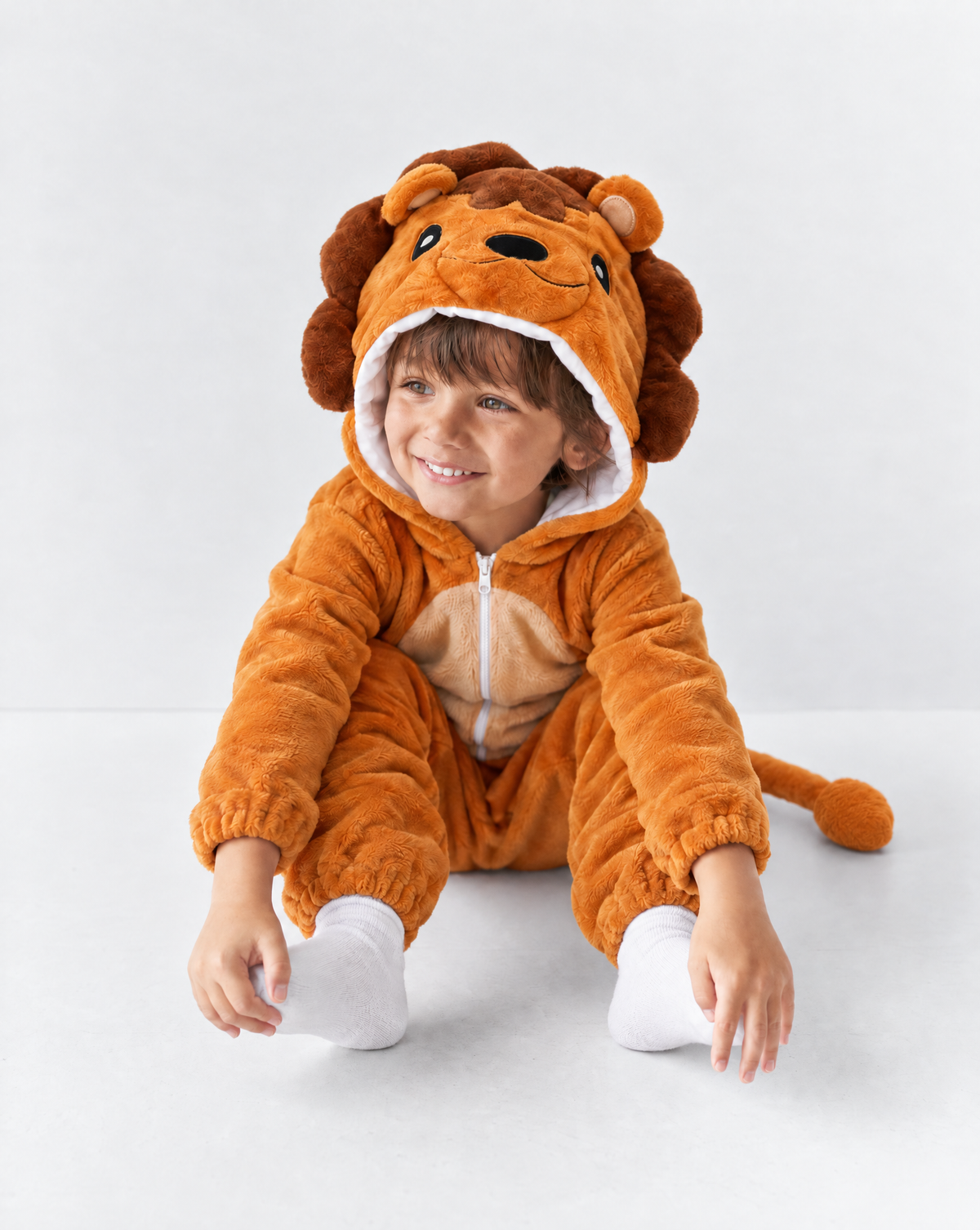 Little Lion Plush Romper