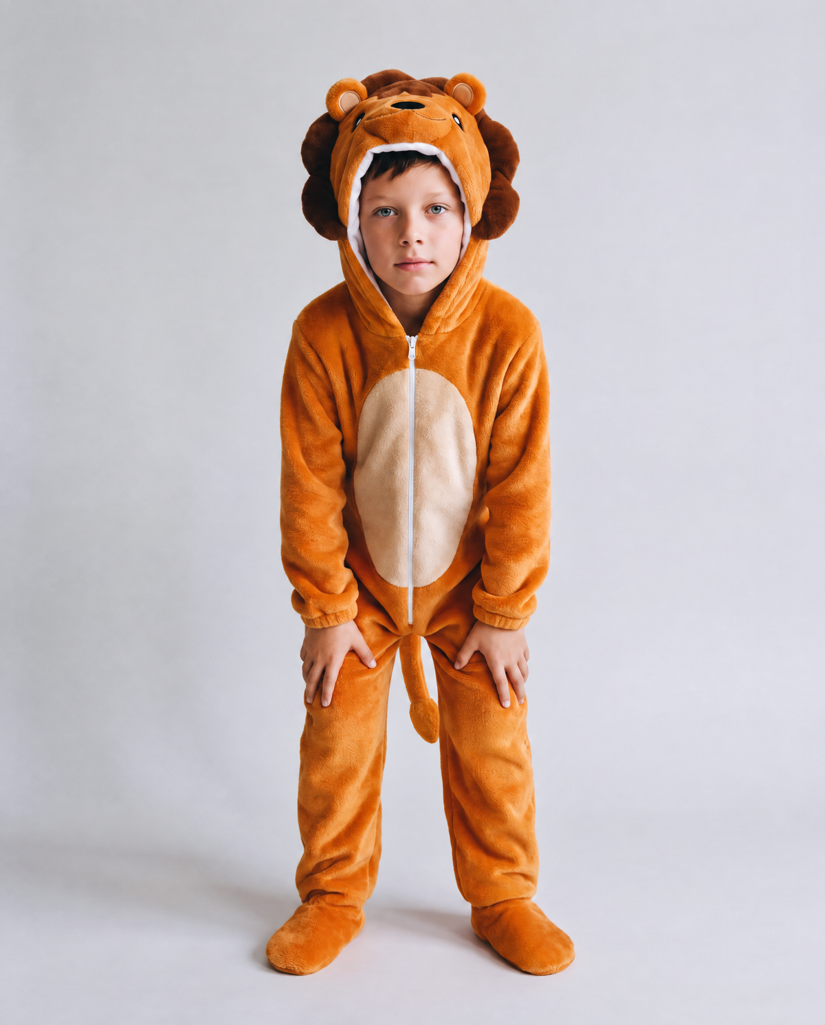 Little Lion Plush Romper