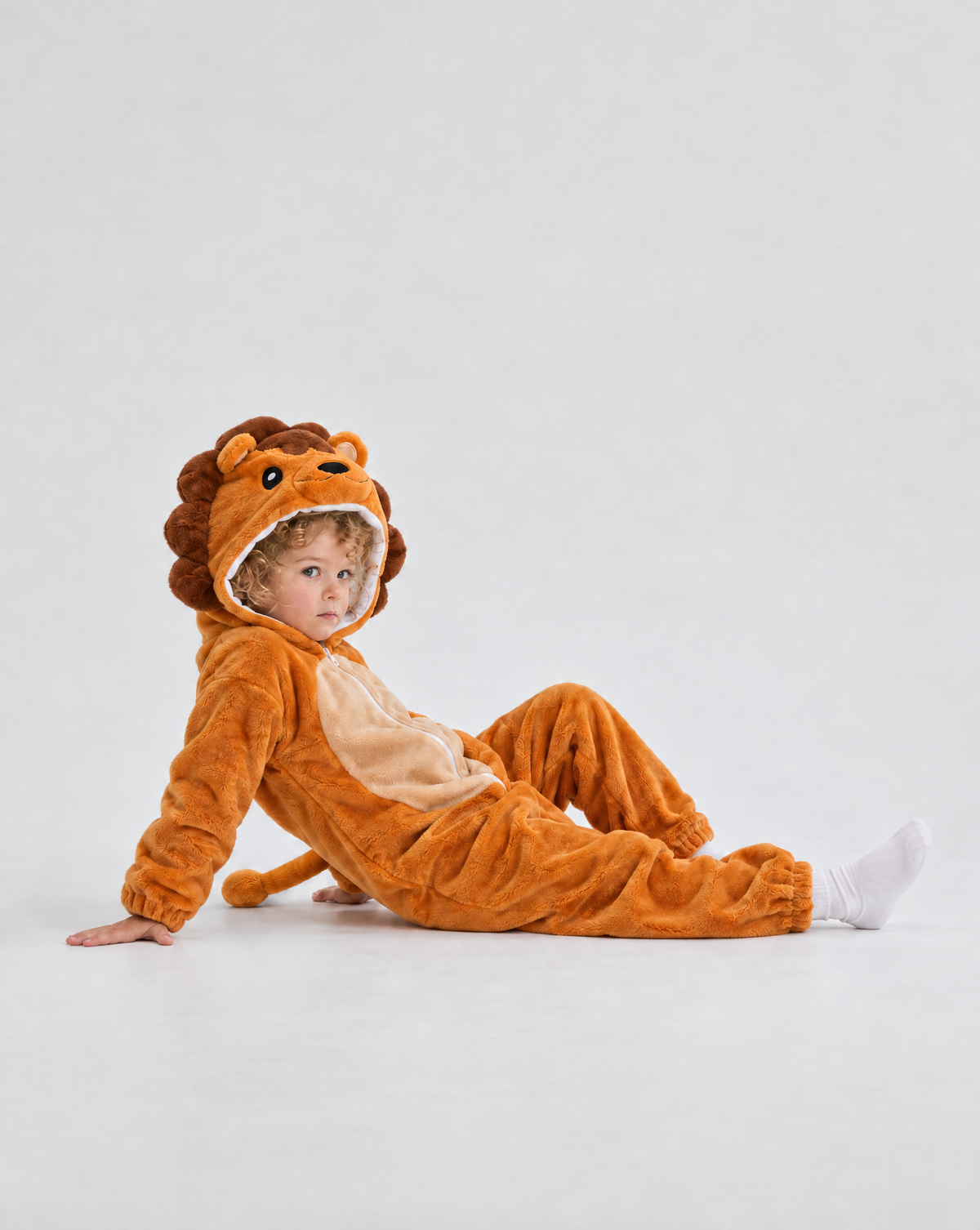 Little Lion Plush Romper