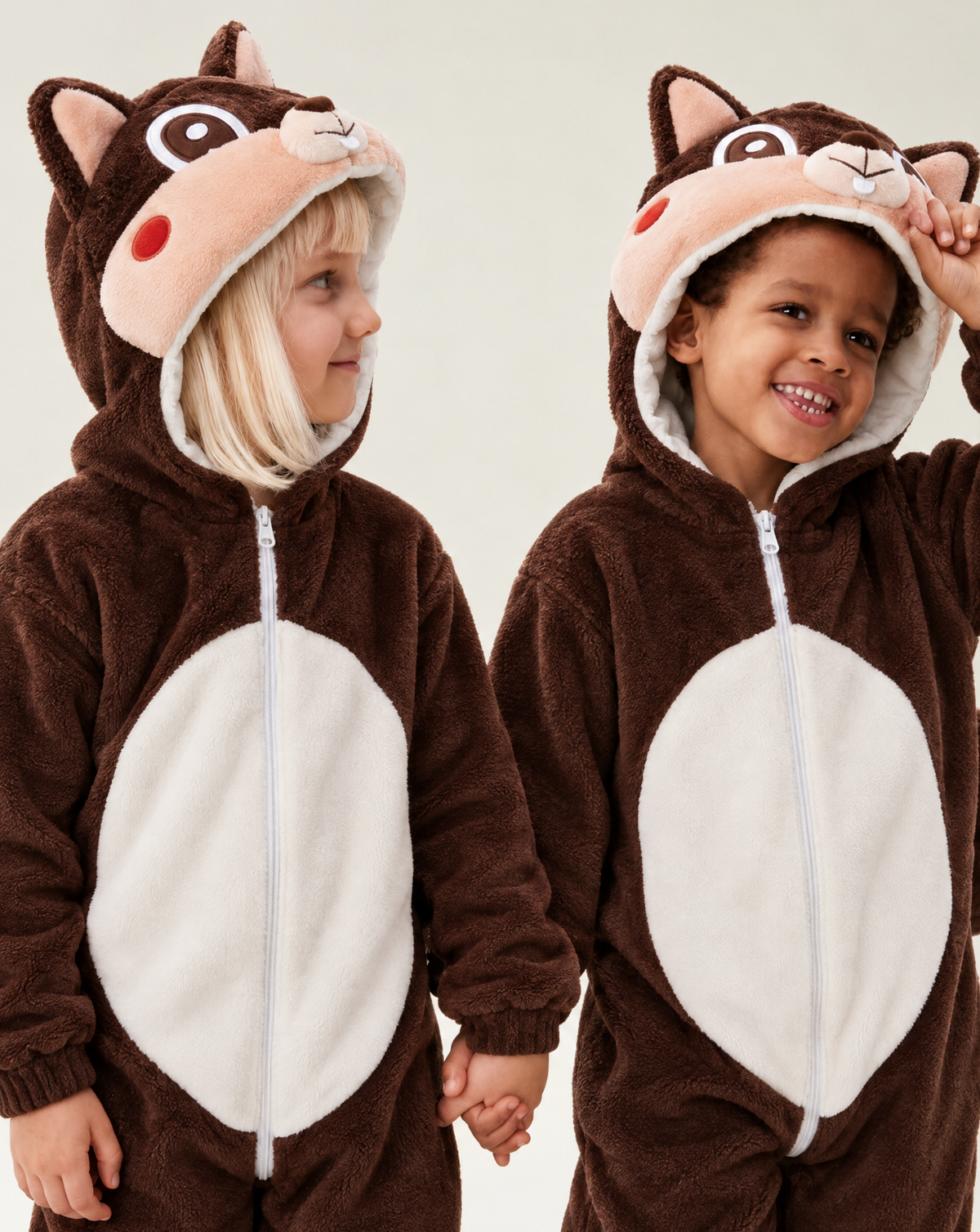 Little Squirrel Plush Romper