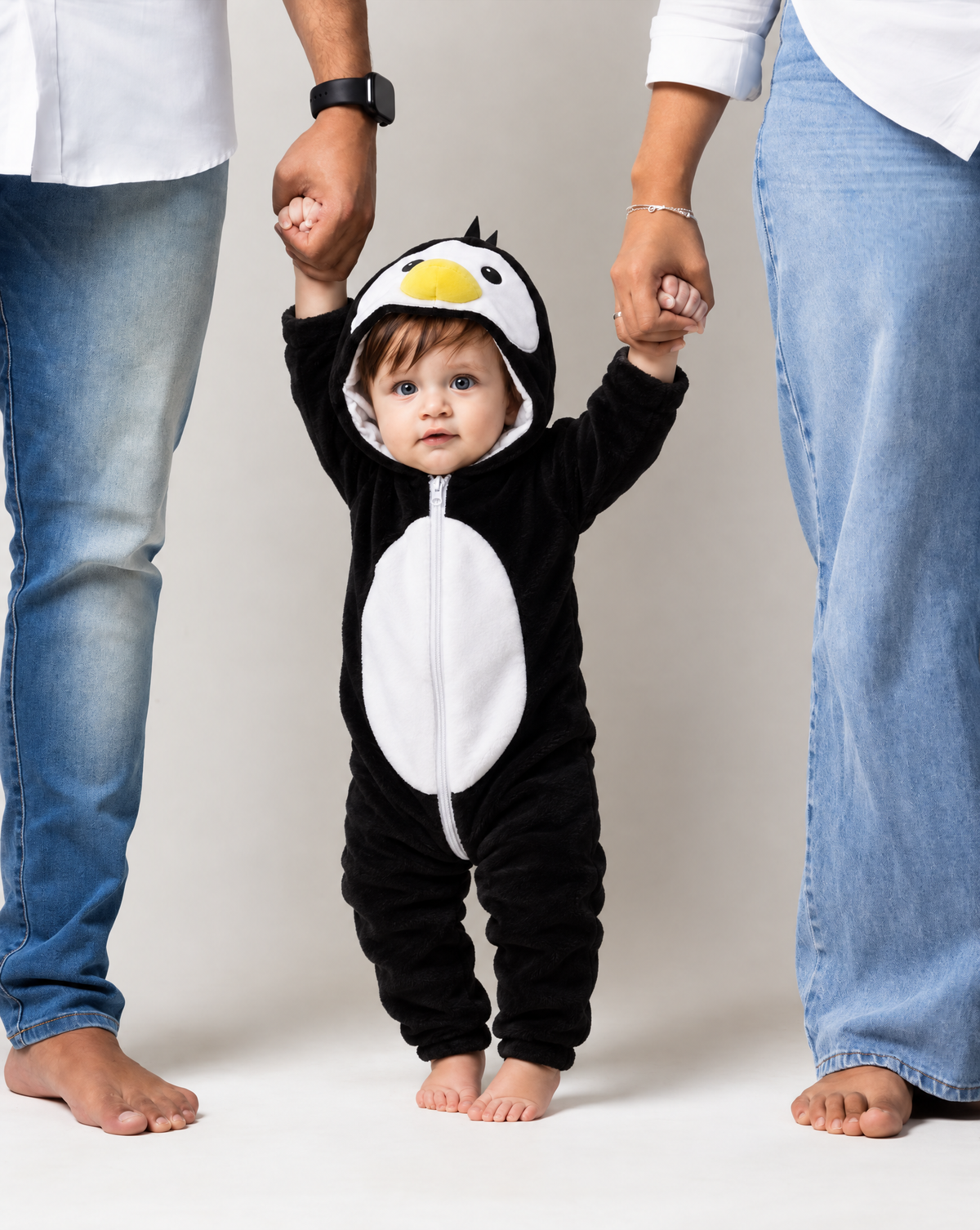 Little Penguin Plush Romper