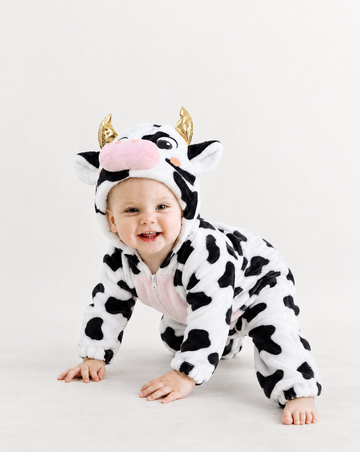 Little Cow 2 Plush Romper