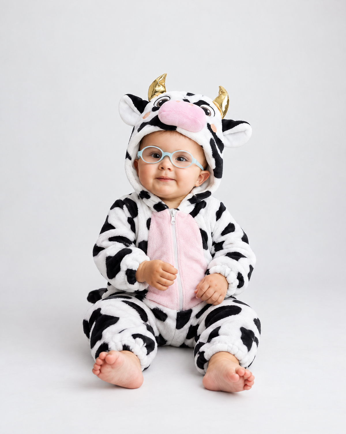 Little Cow 2 Plush Romper