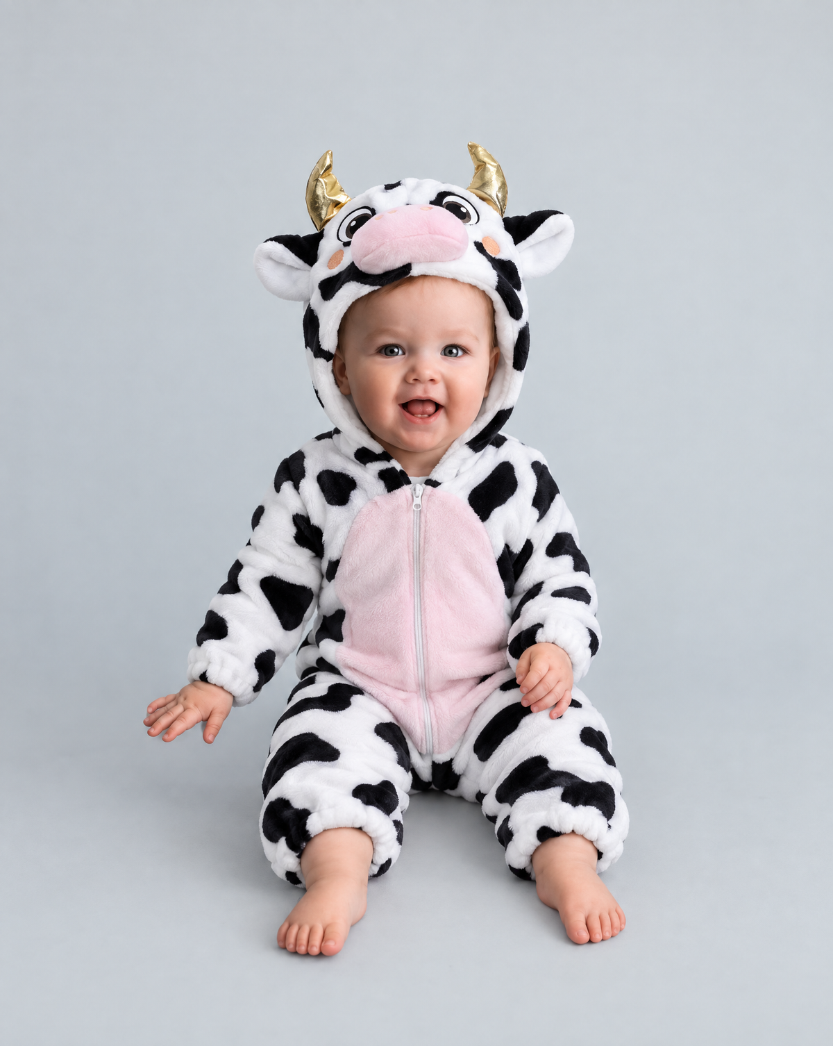 Little Cow 2 Plush Romper
