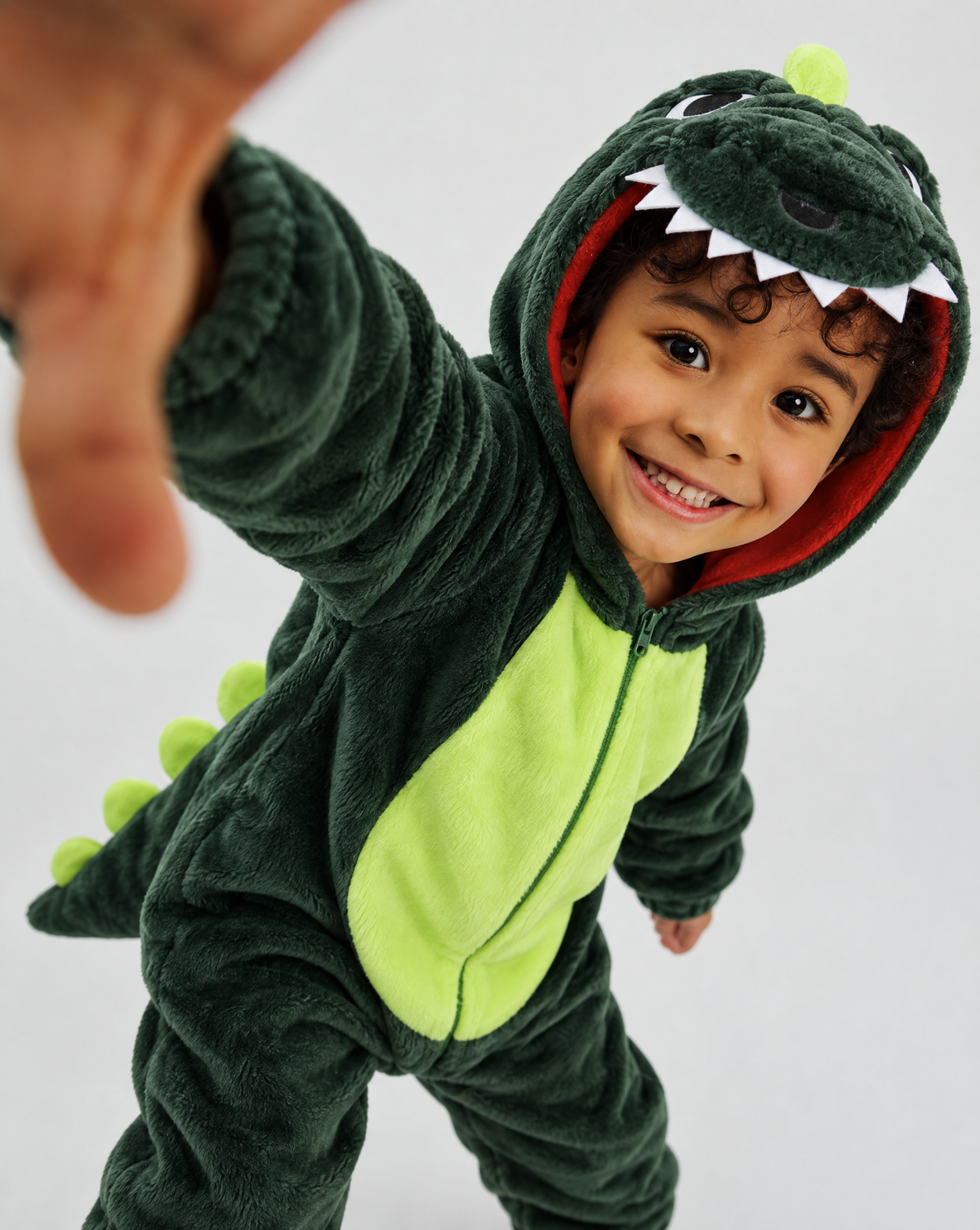 Little Crocodile Plush Romper
