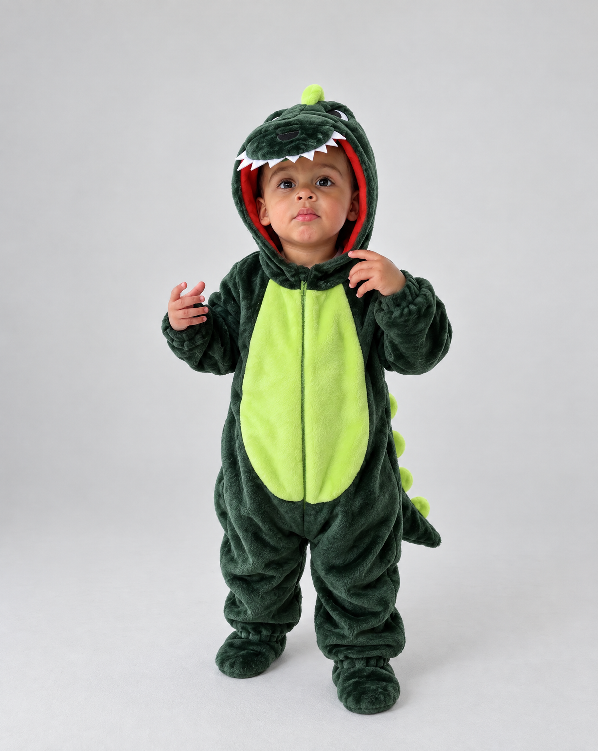 Little Crocodile Plush Romper