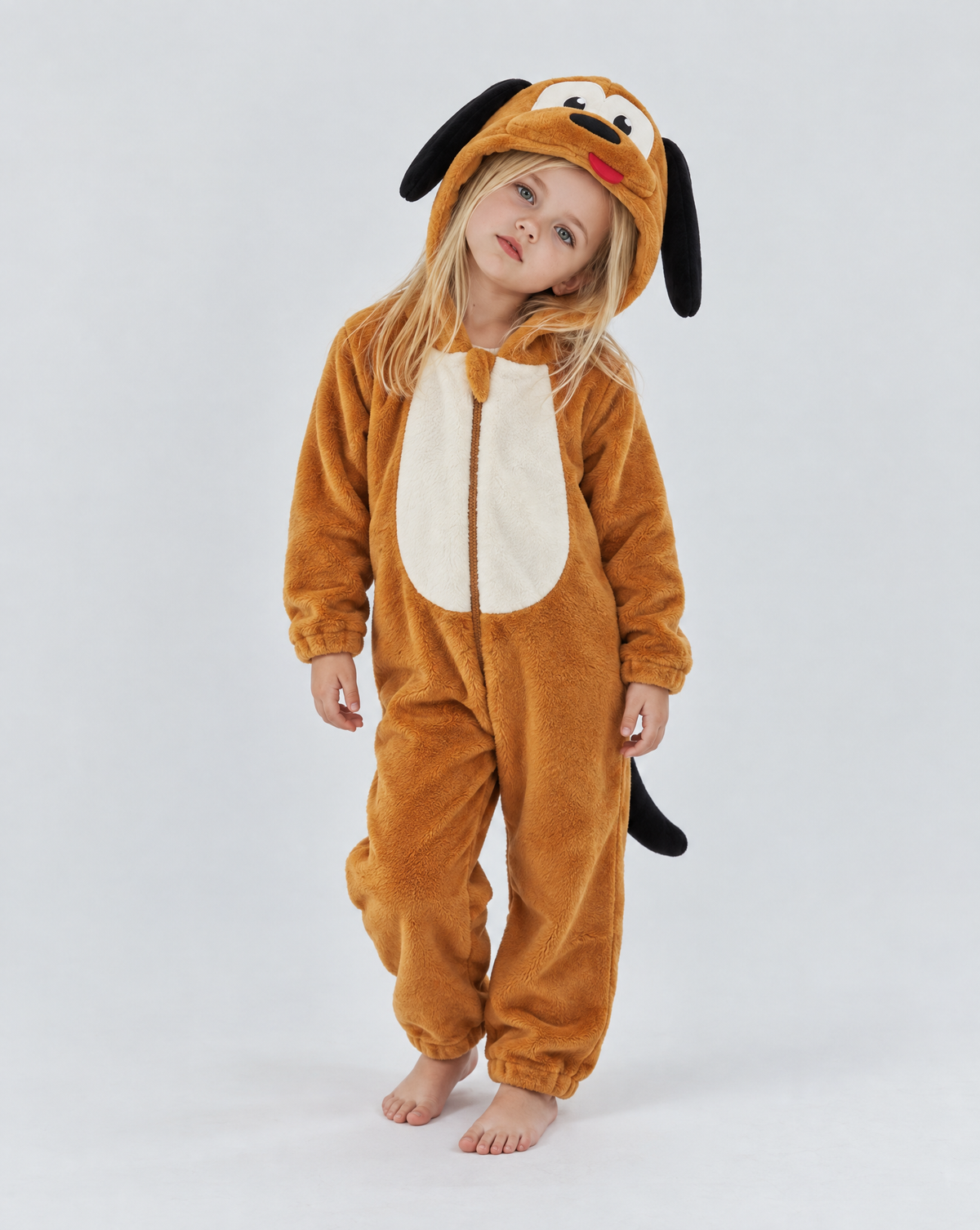 Little Dog Plush Romper