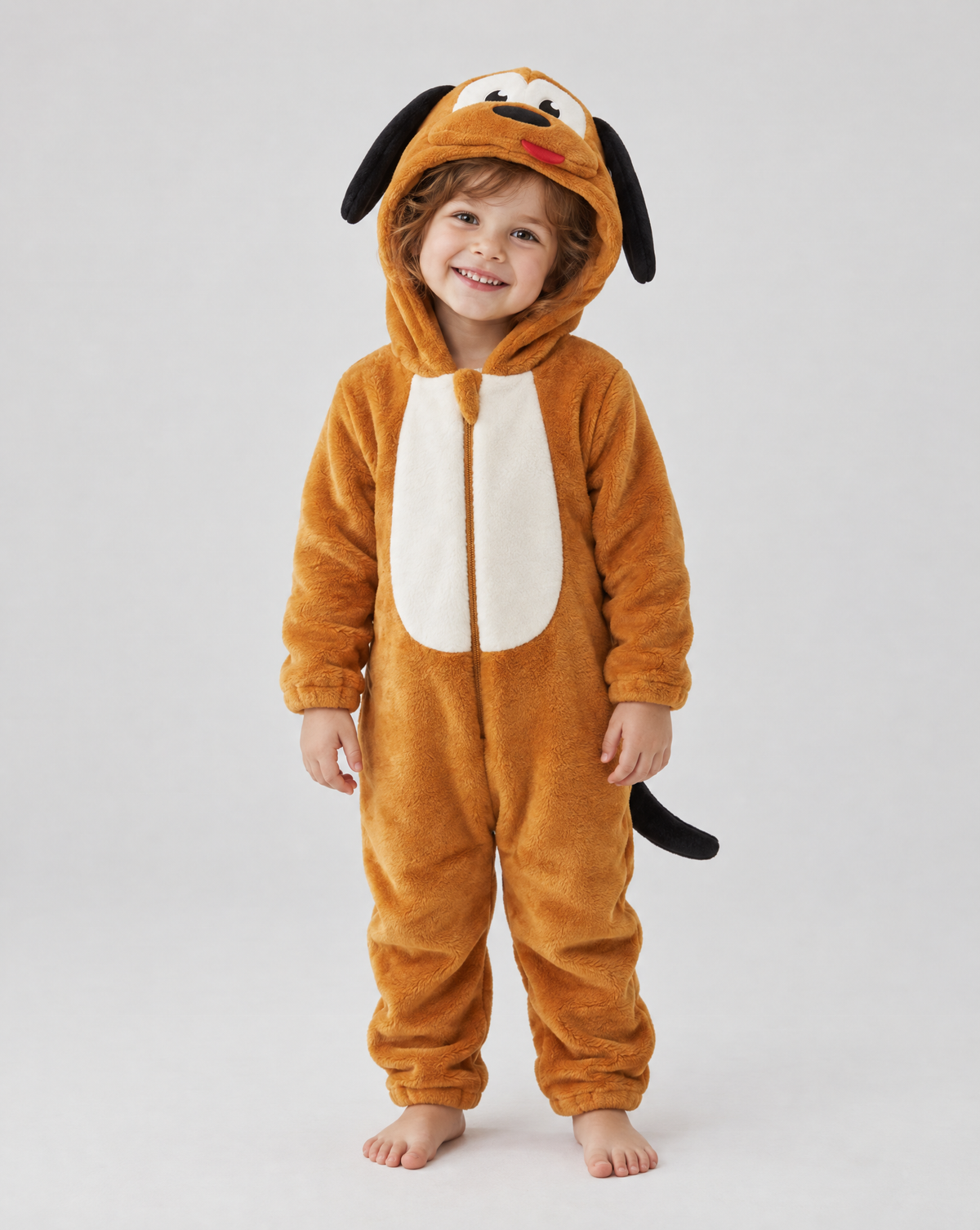 Little Dog Plush Romper