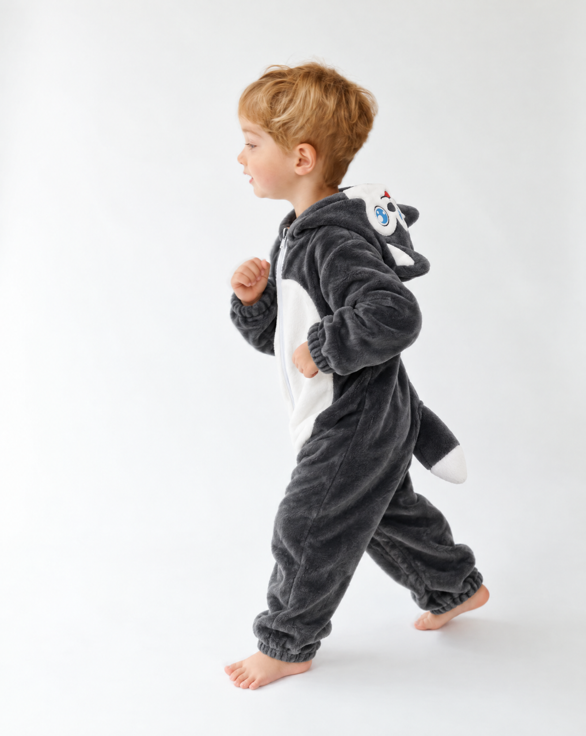 Little Husky Plush Romper