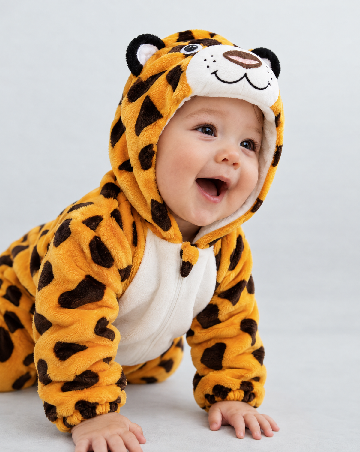 Little Leopard 2 Plush Romper