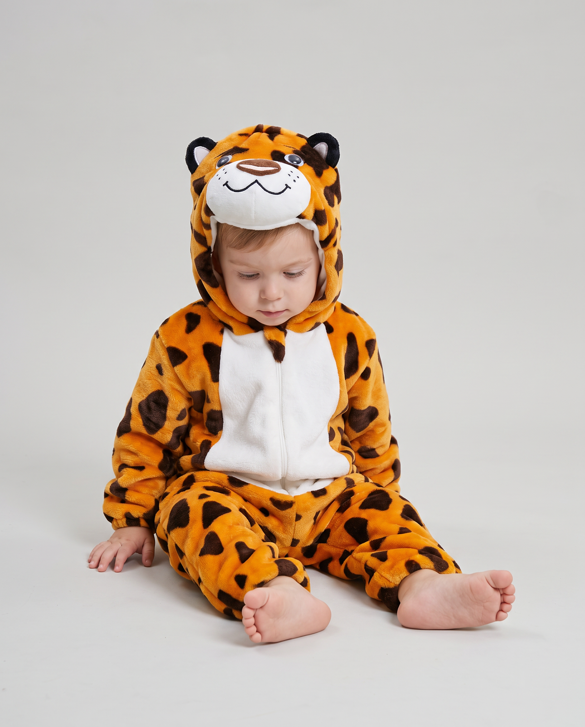 Little Leopard 2 Plush Romper