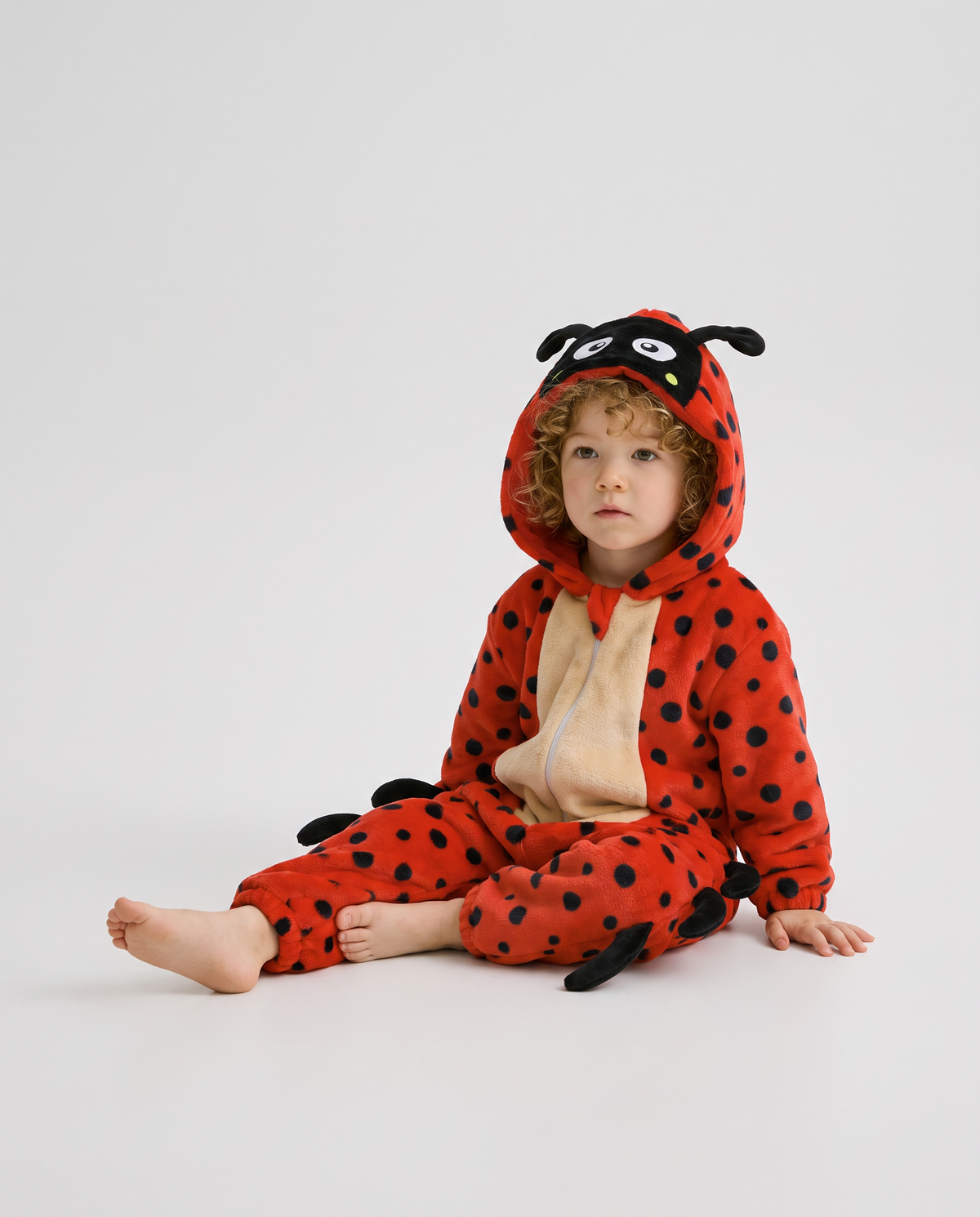 Little Ladybug Plush Romper