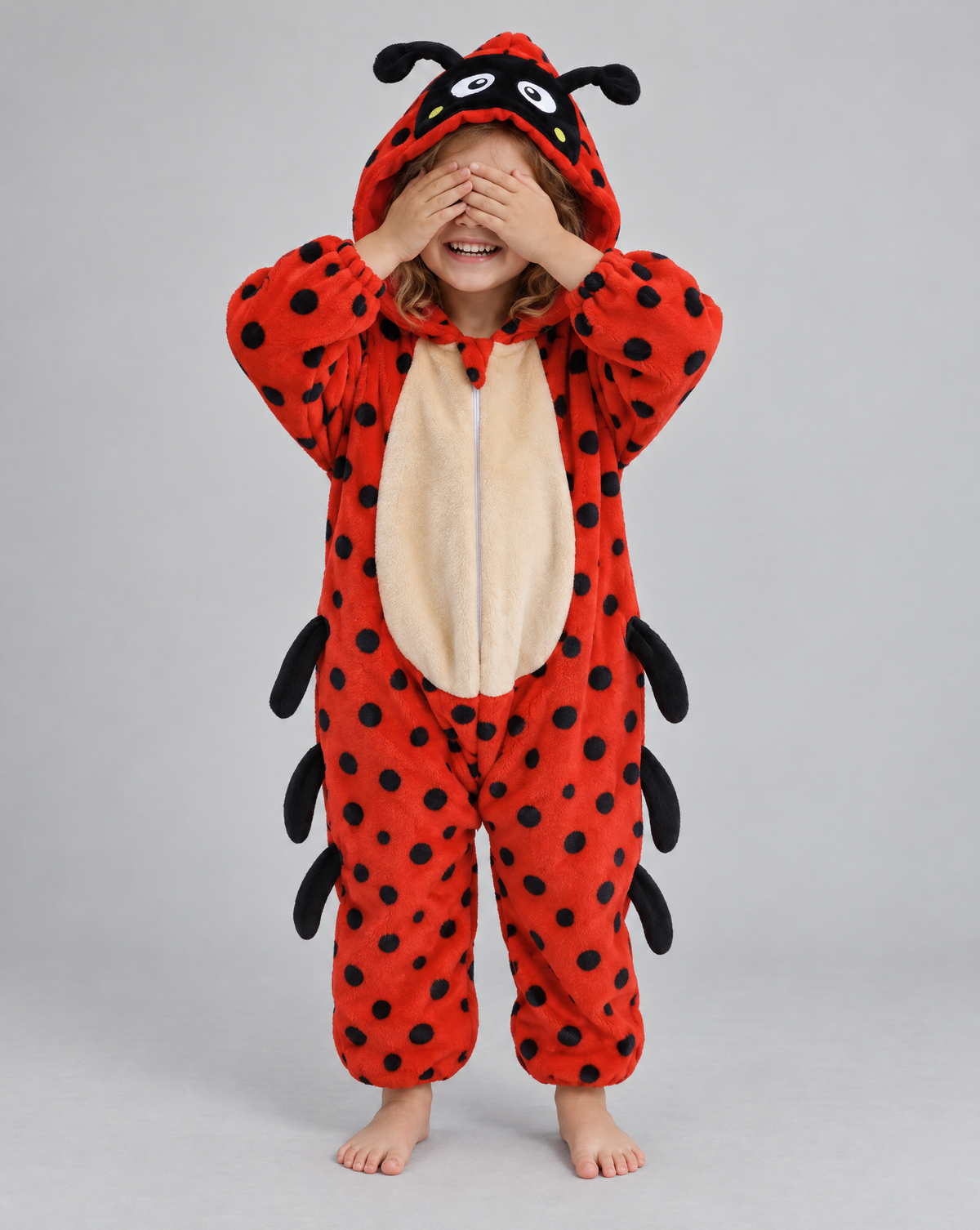 Little Ladybug Plush Romper