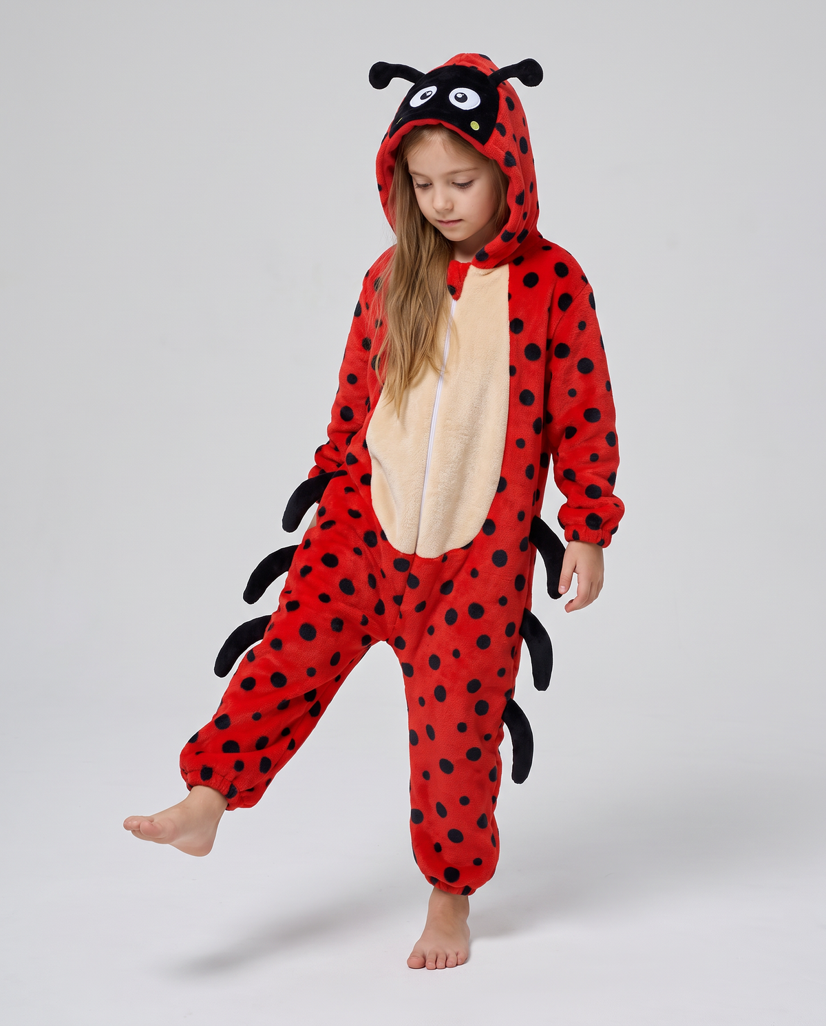 Little Ladybug Plush Romper