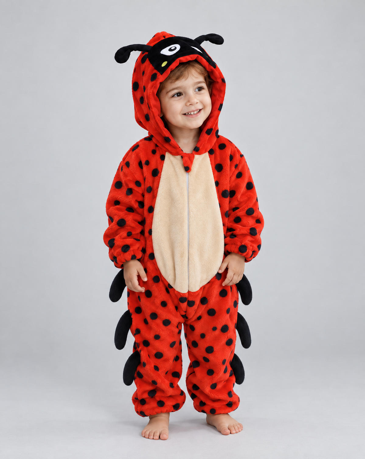 Little Ladybug Plush Romper