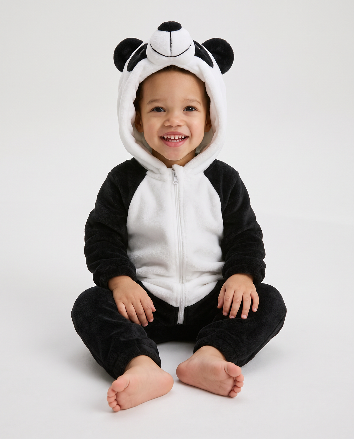 Little Panda Plush Romper