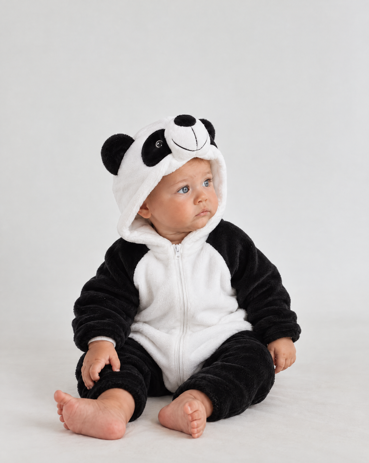 Little Panda Plush Romper