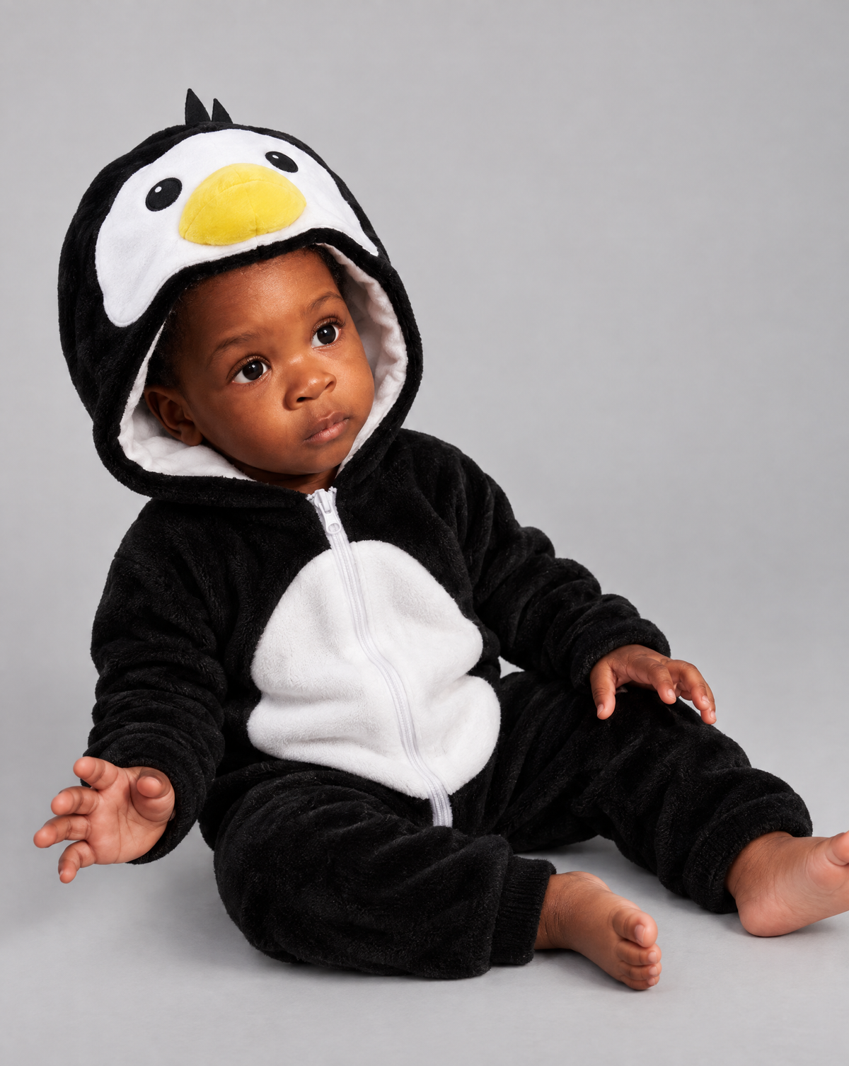 Little Penguin Plush Romper