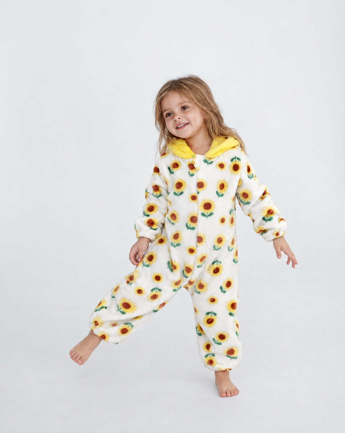 Little Sunflower Plush Romper