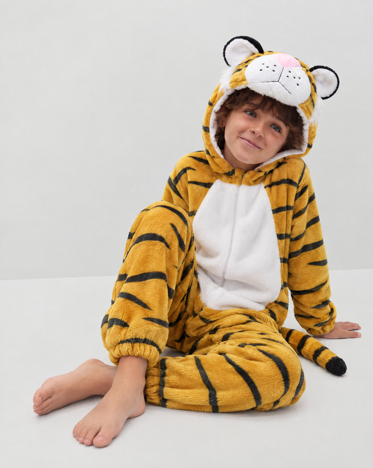 Little Tiger Plush Romper