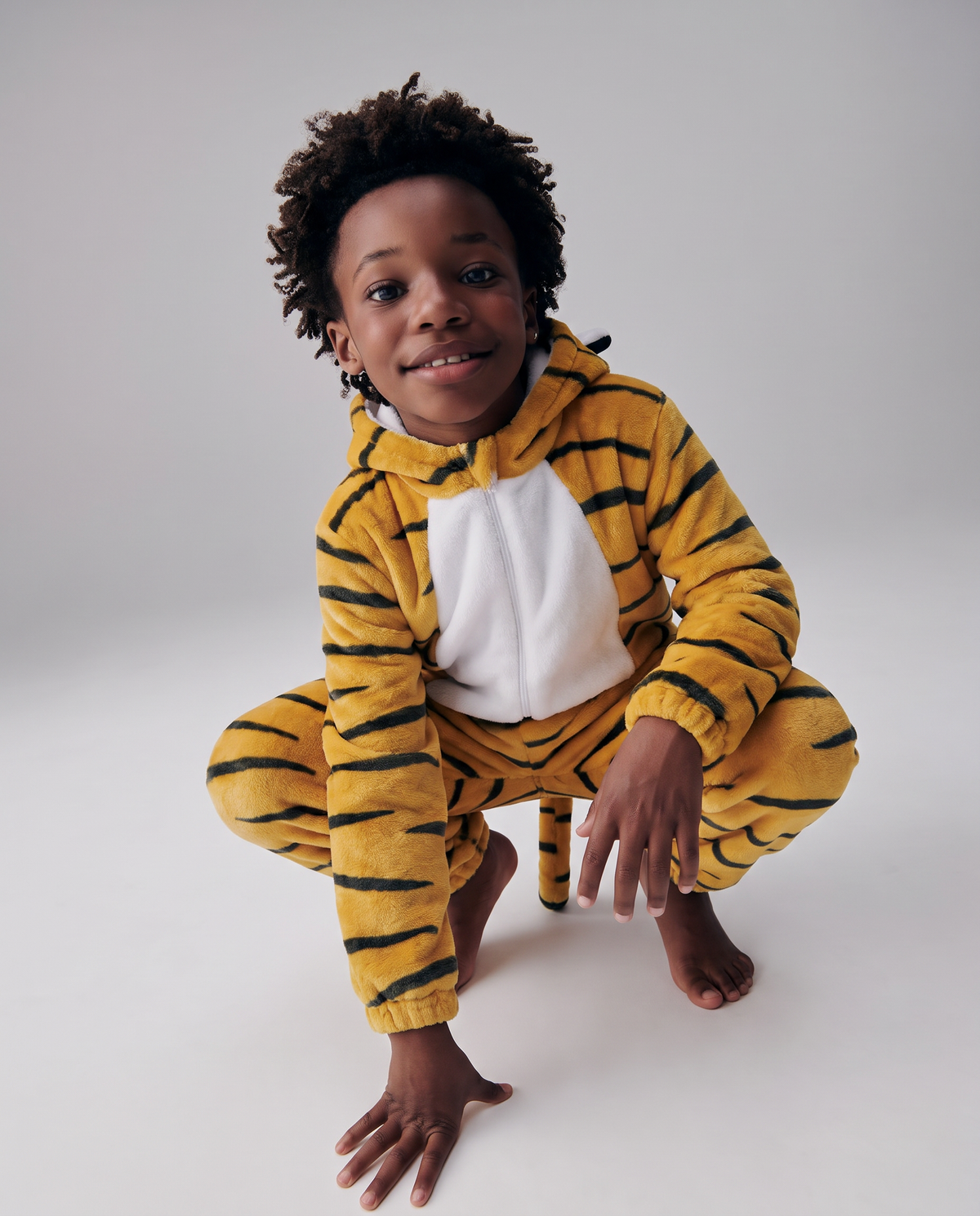 Little Tiger Plush Romper