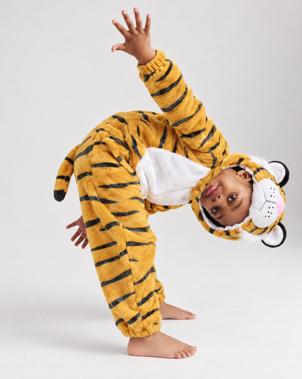 Little Tiger Plush Romper