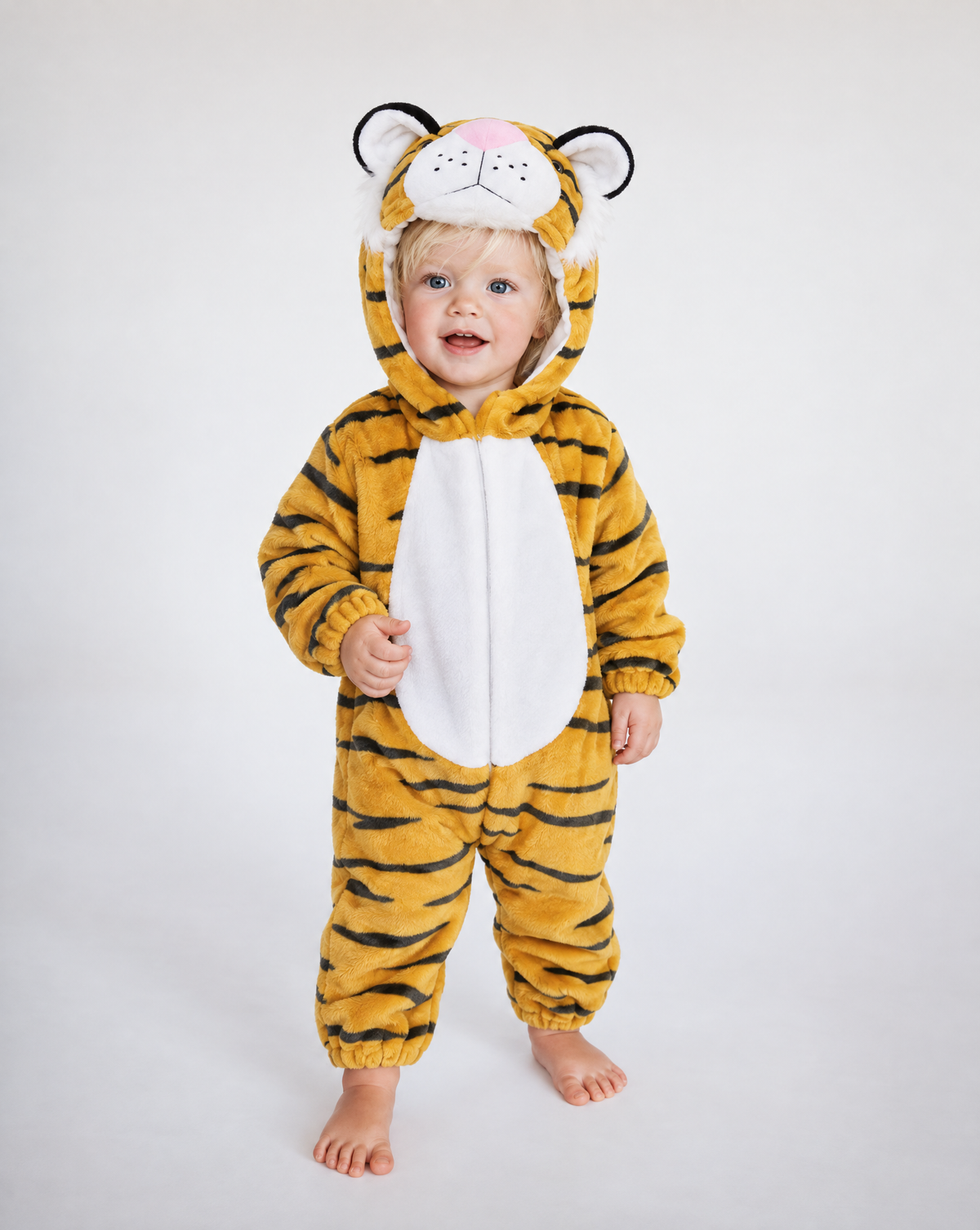 Little Tiger Plush Romper