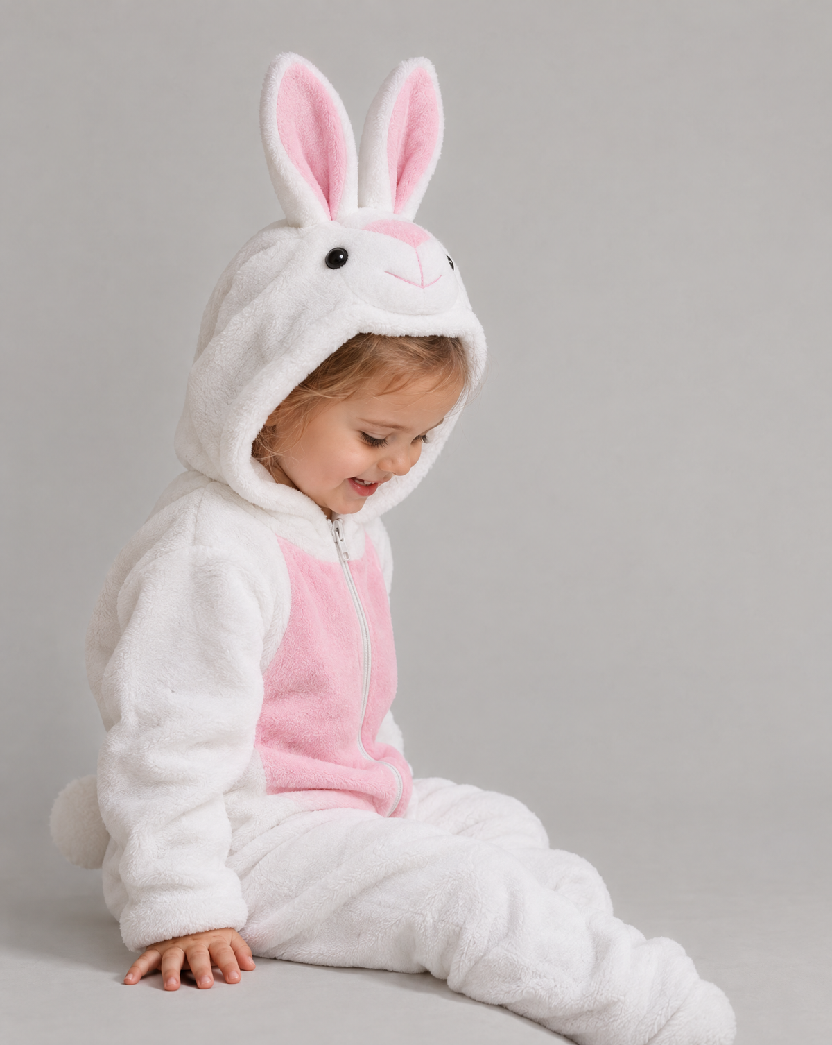 Little Rabbit Plush Romper
