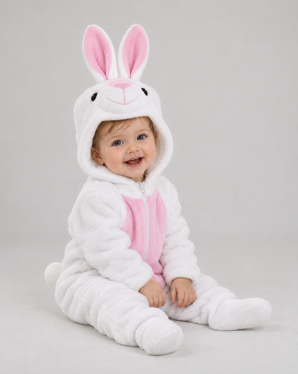Little Rabbit Plush Romper