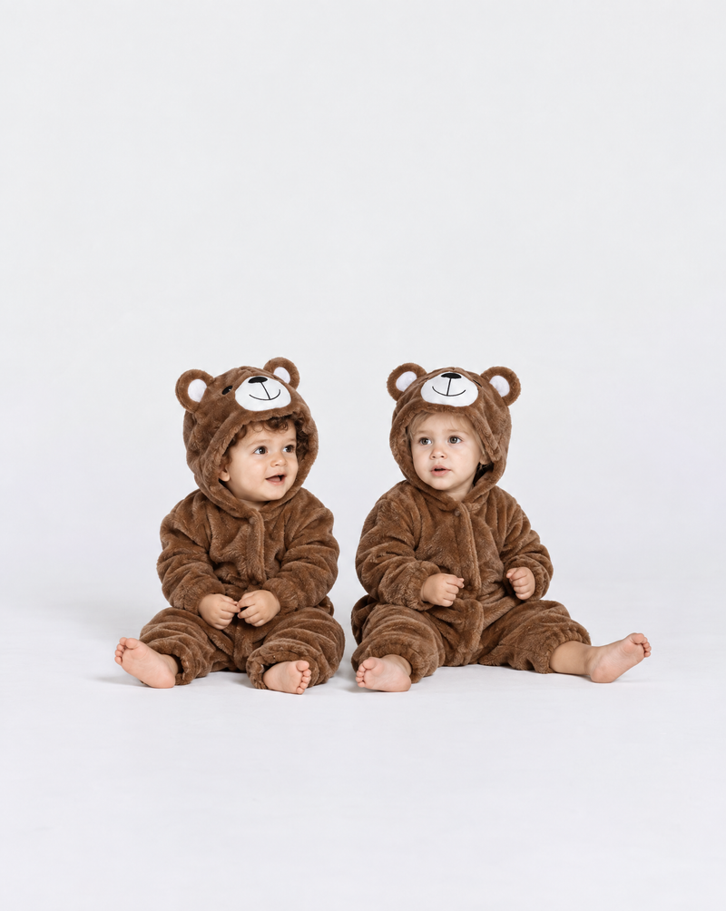 Little Bear Plush Romper