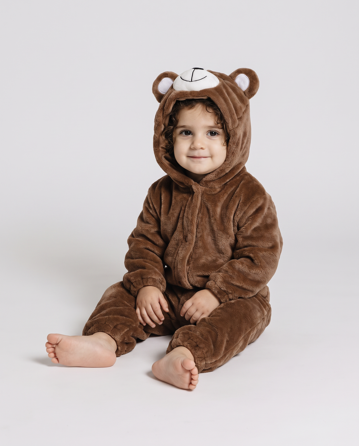 Little Bear Plush Romper