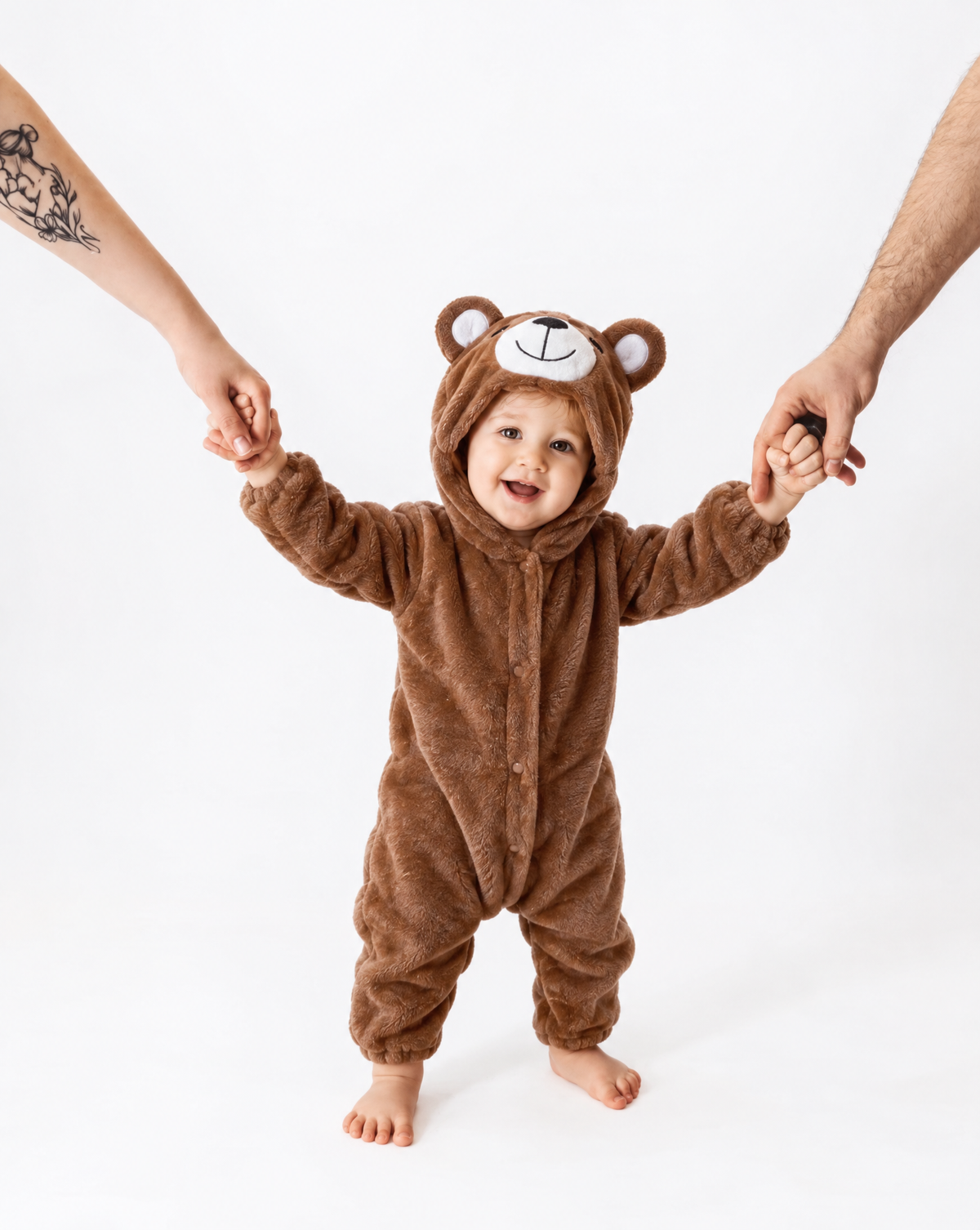 Little Bear Plush Romper