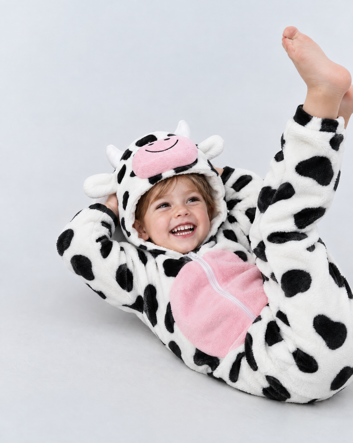 Little Cow Plush Romper