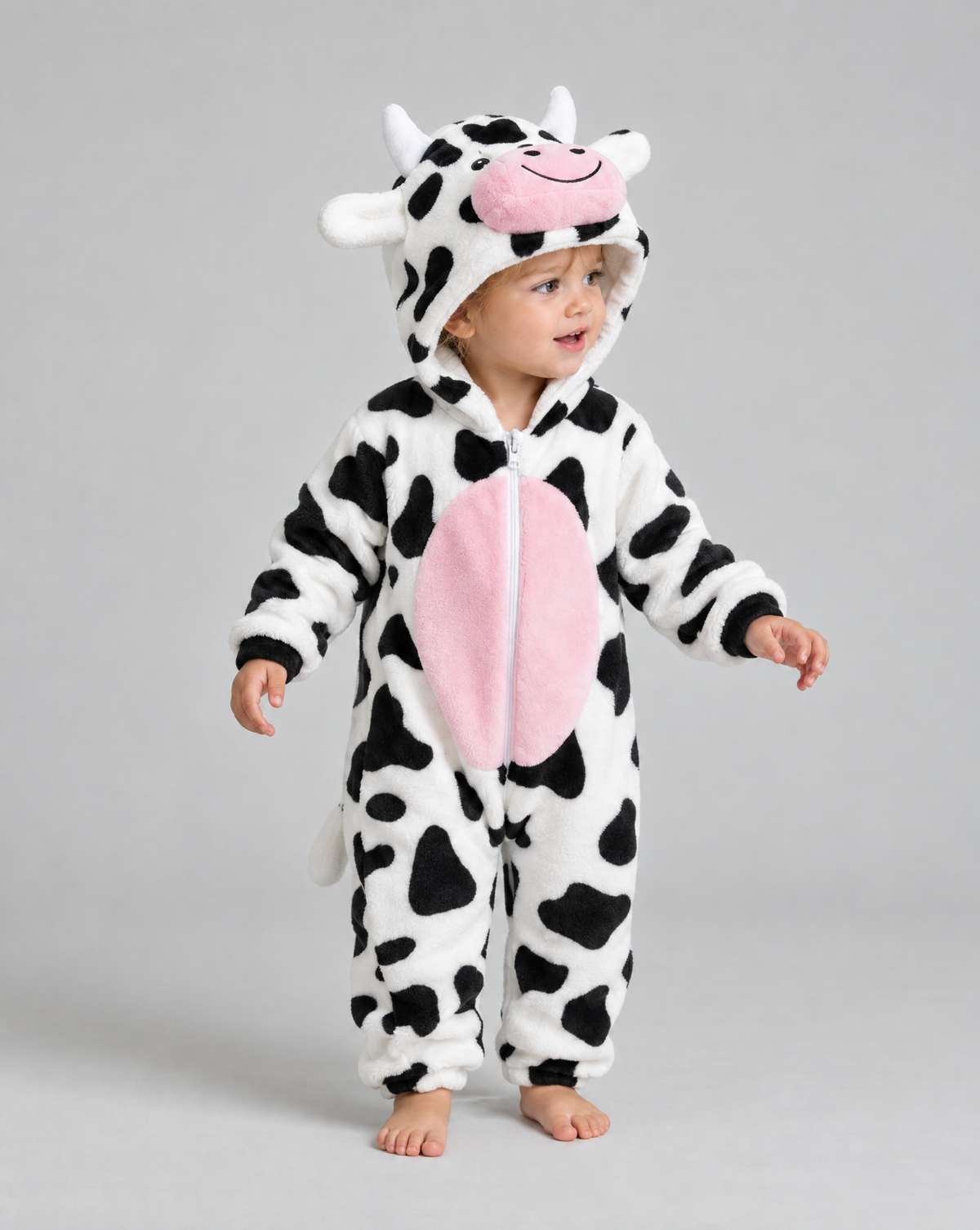 Little Cow Plush Romper
