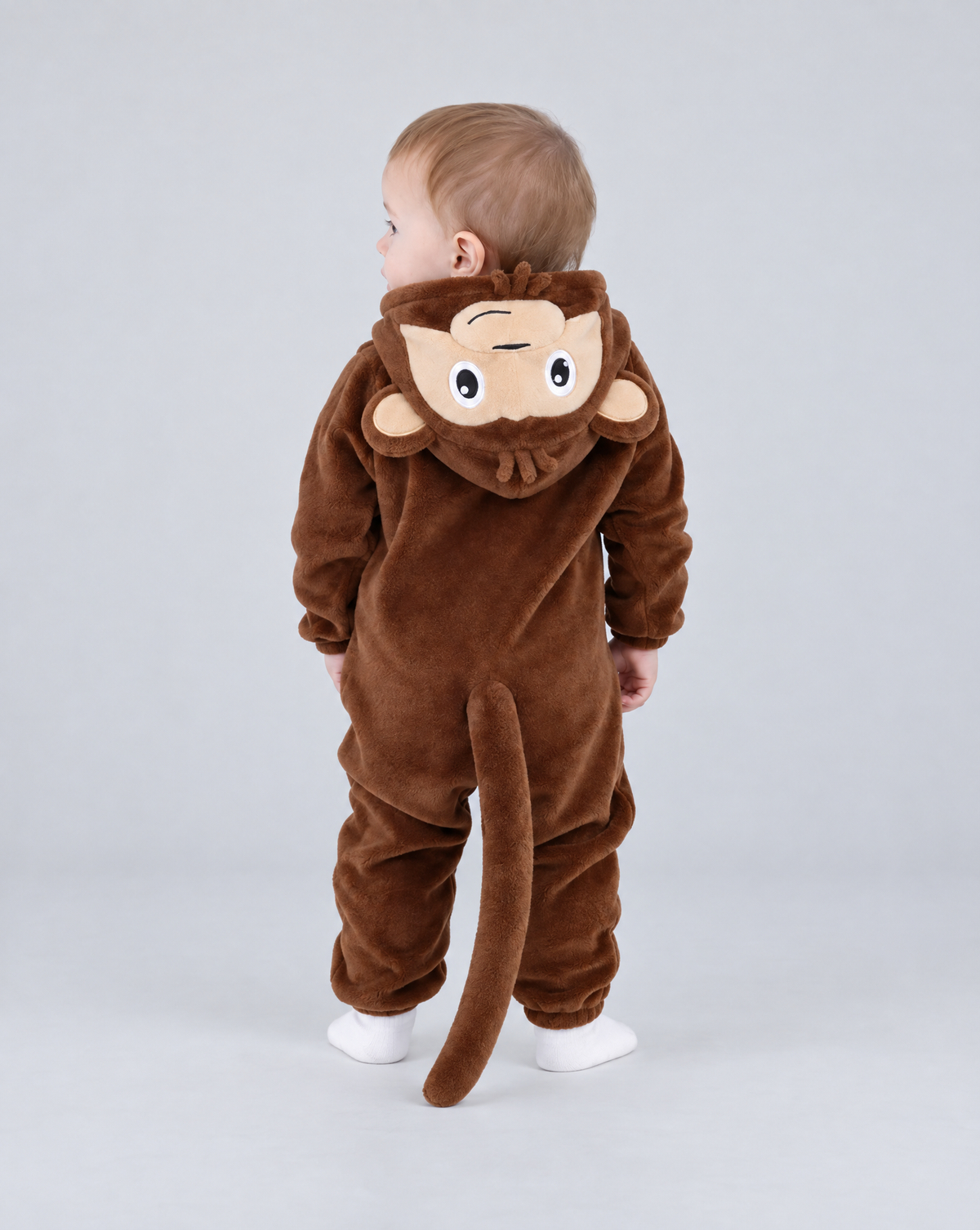 Little Monkey Plush Romper