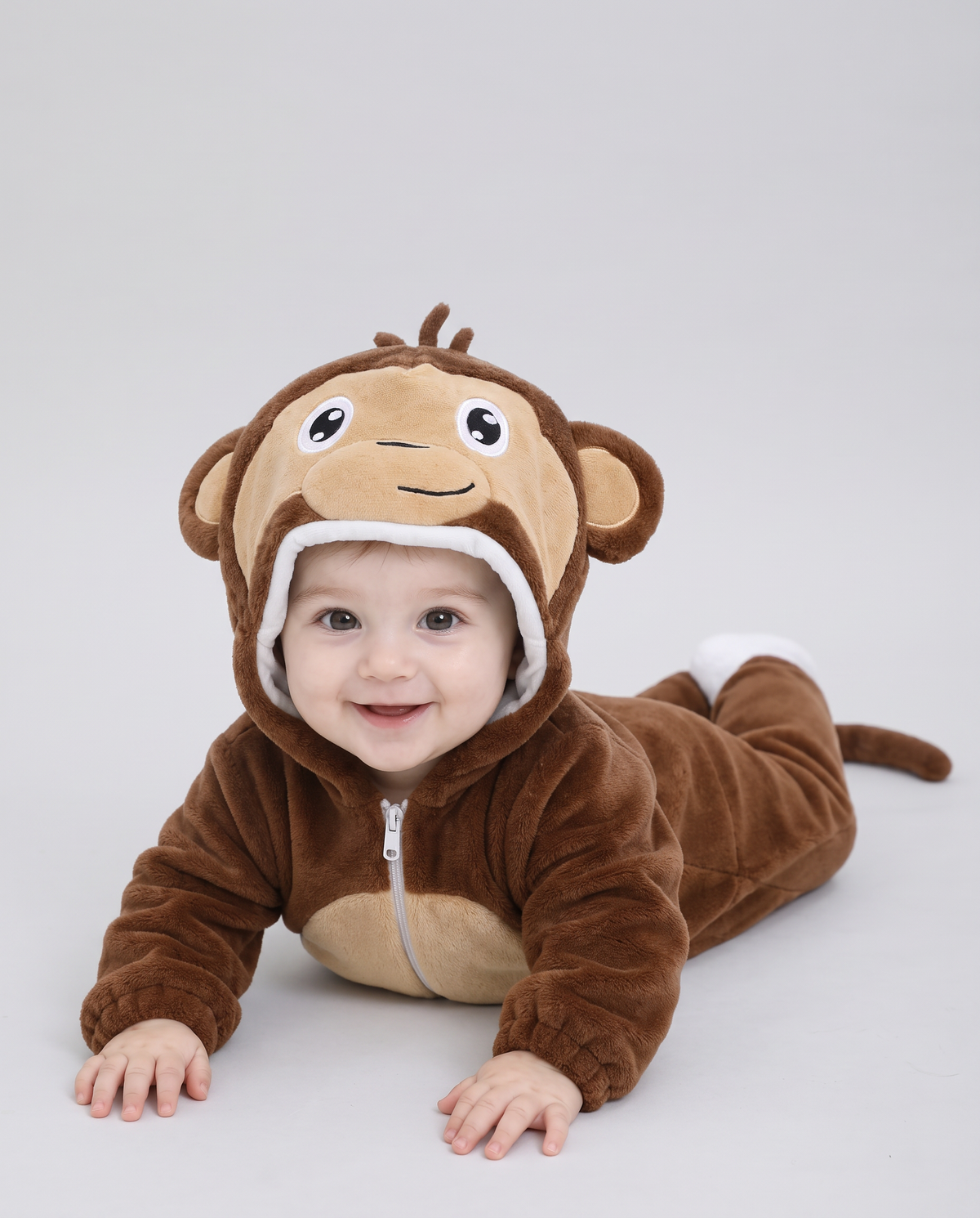 Little Monkey Plush Romper