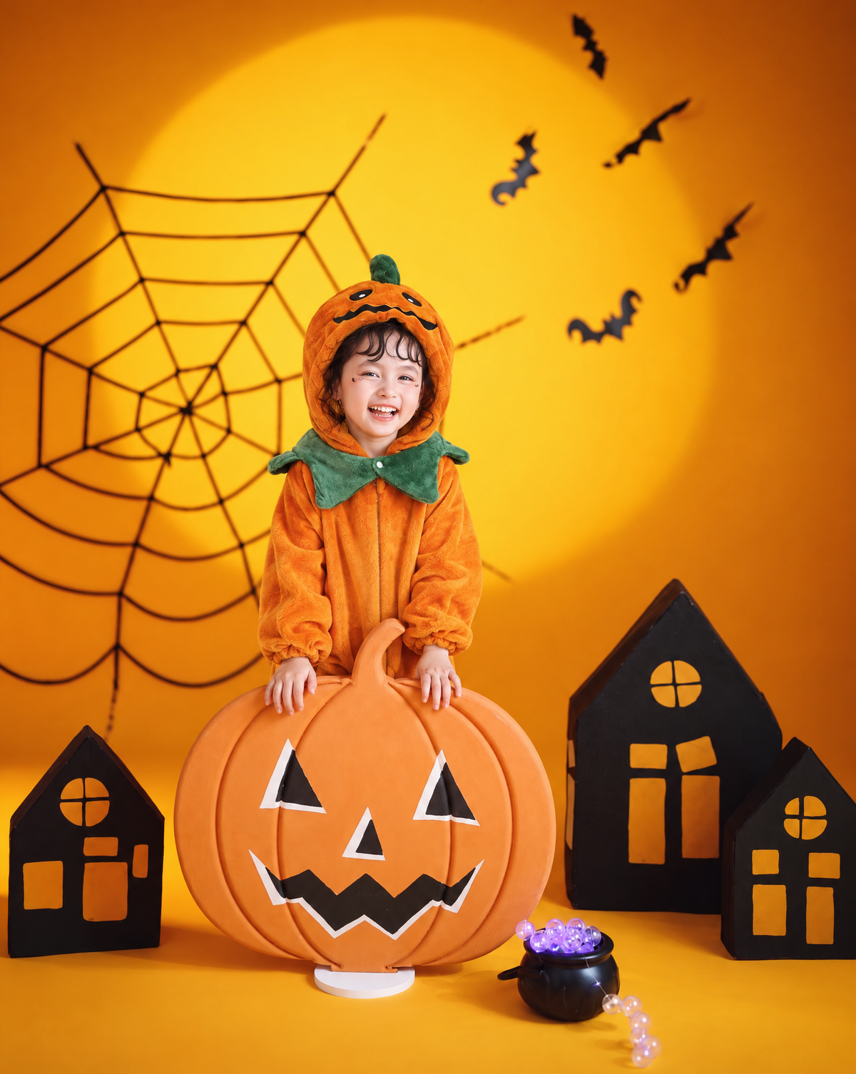 Little Pumpkin Plush Romper