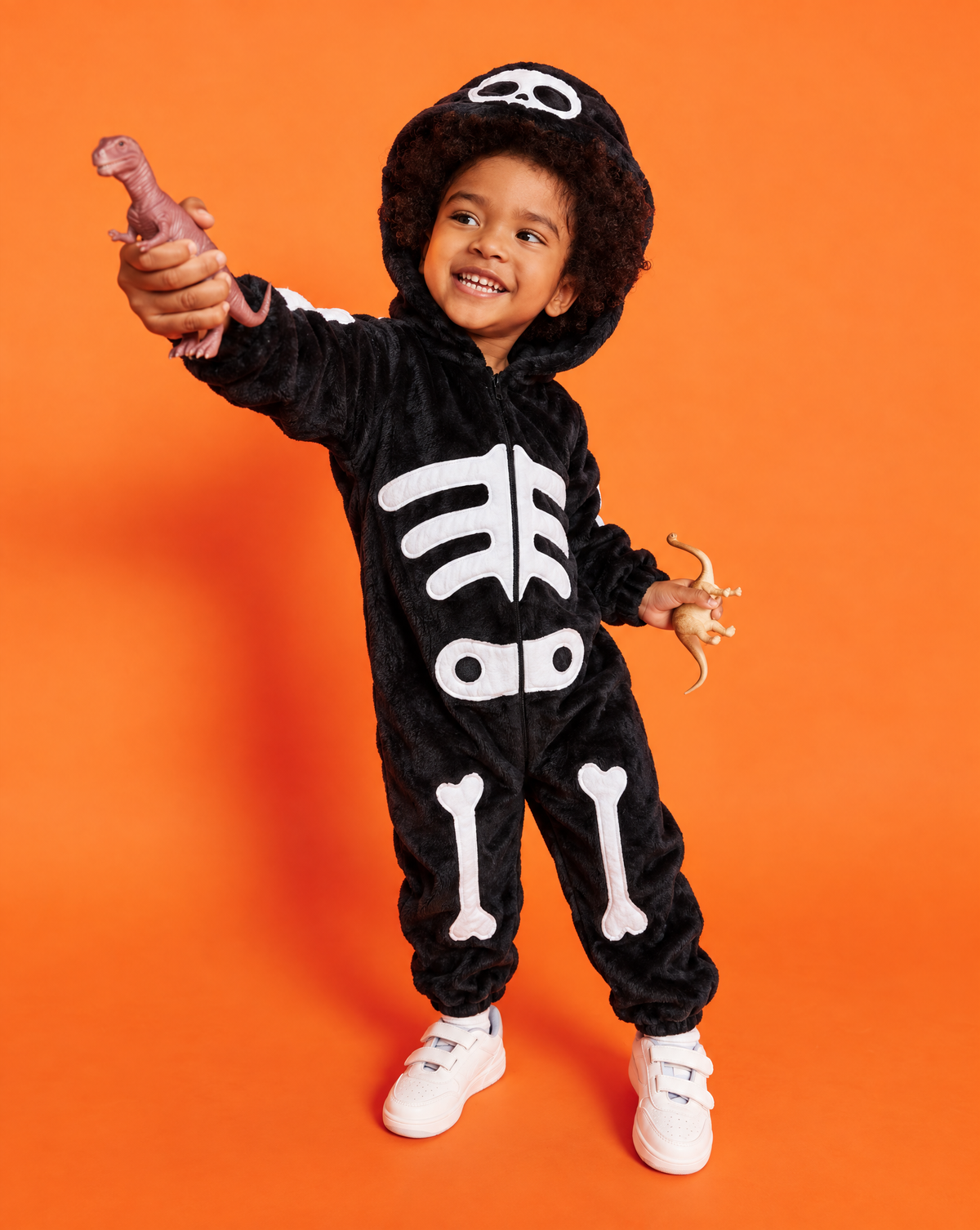Little Skeleton Plush Romper