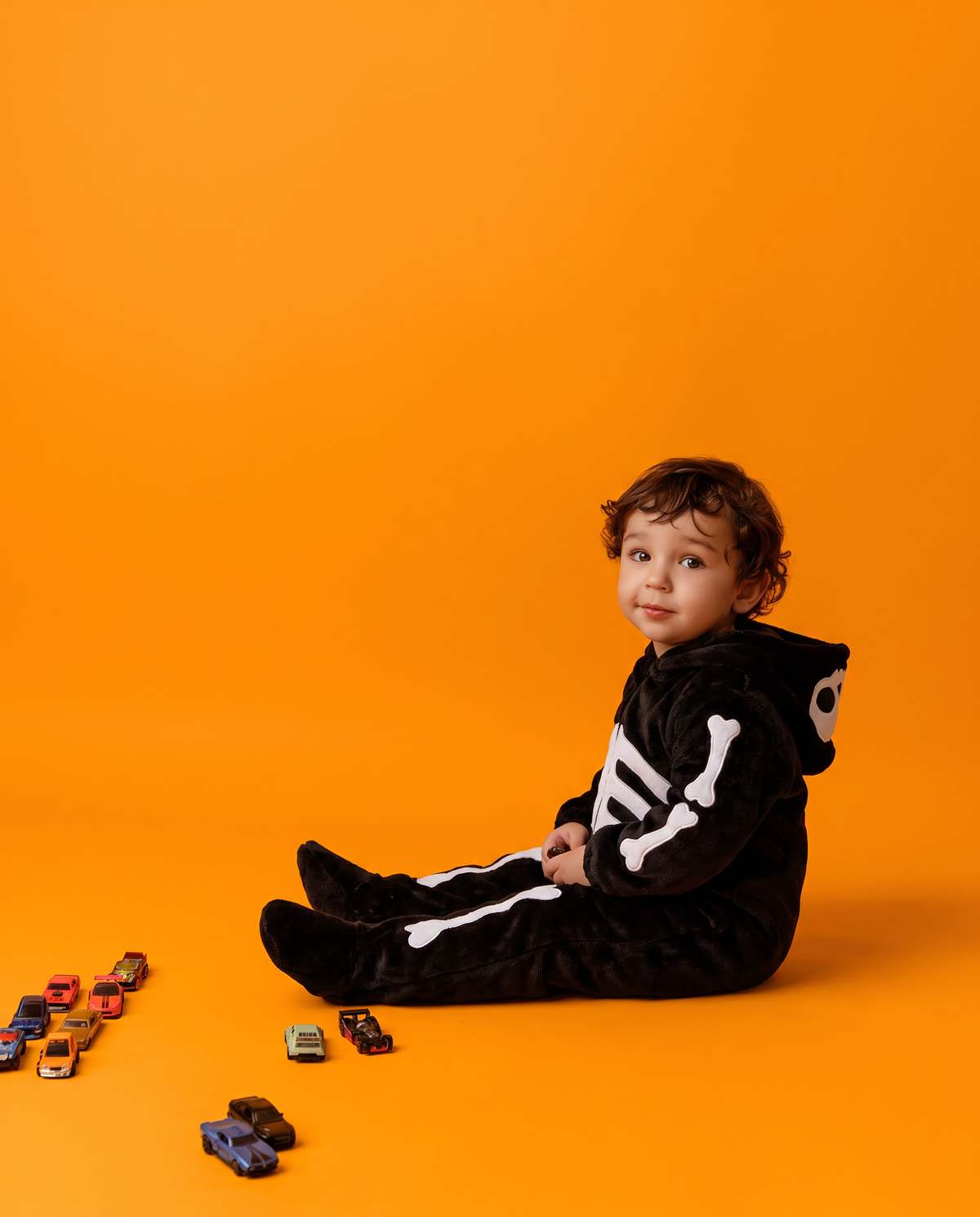 Little Skeleton Plush Romper