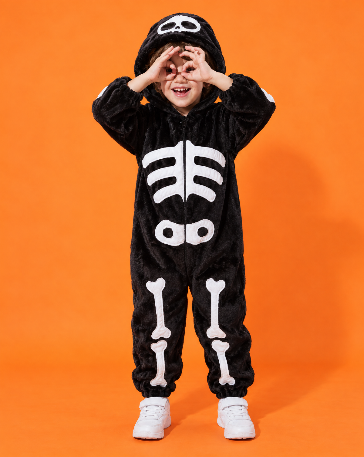 Little Skeleton Plush Romper