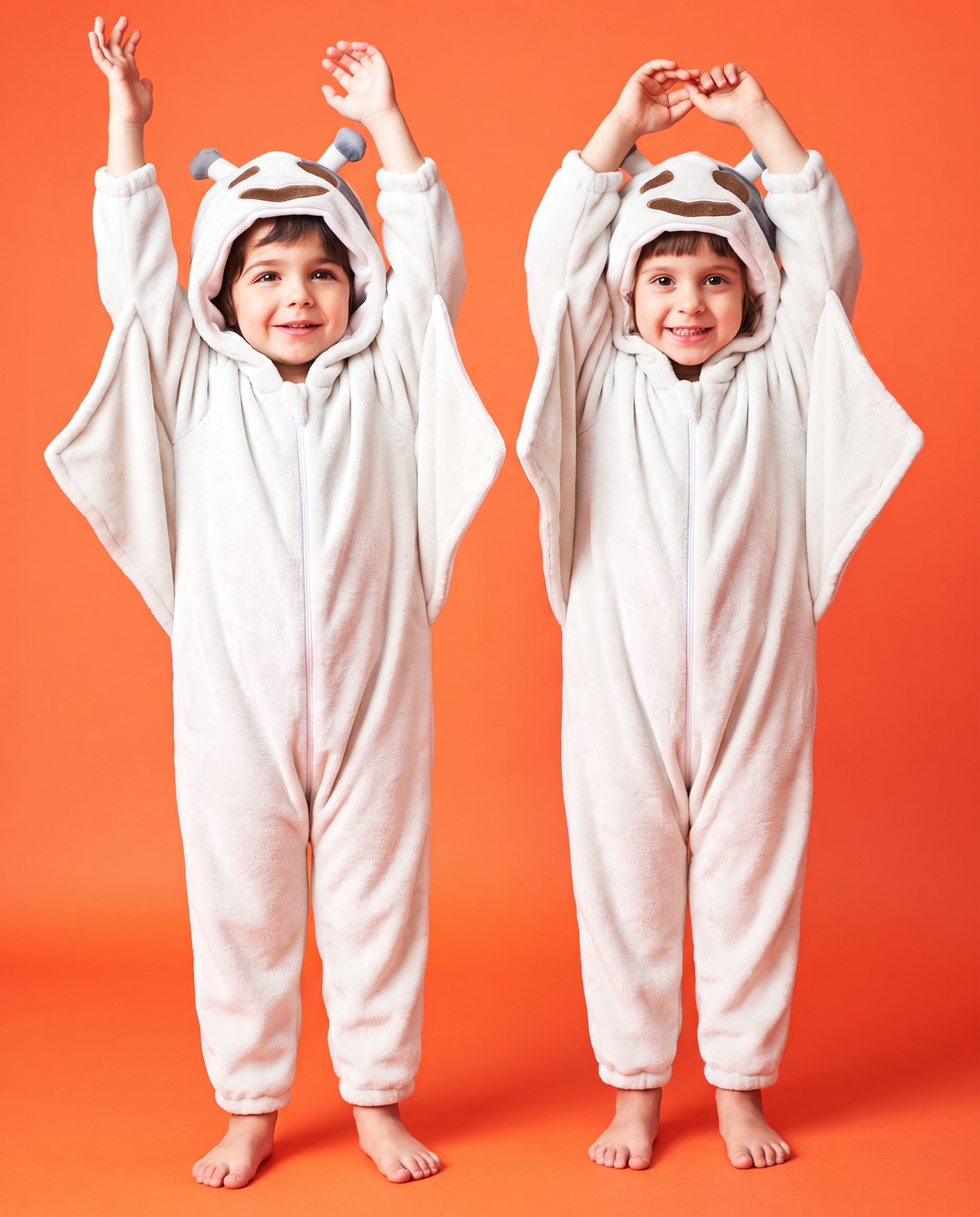 Little White Ghost Plush Romper