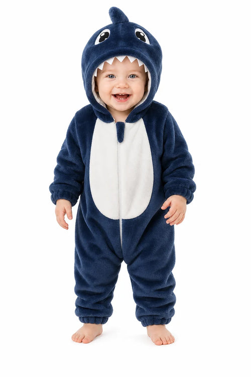 Blue Shark Onesie